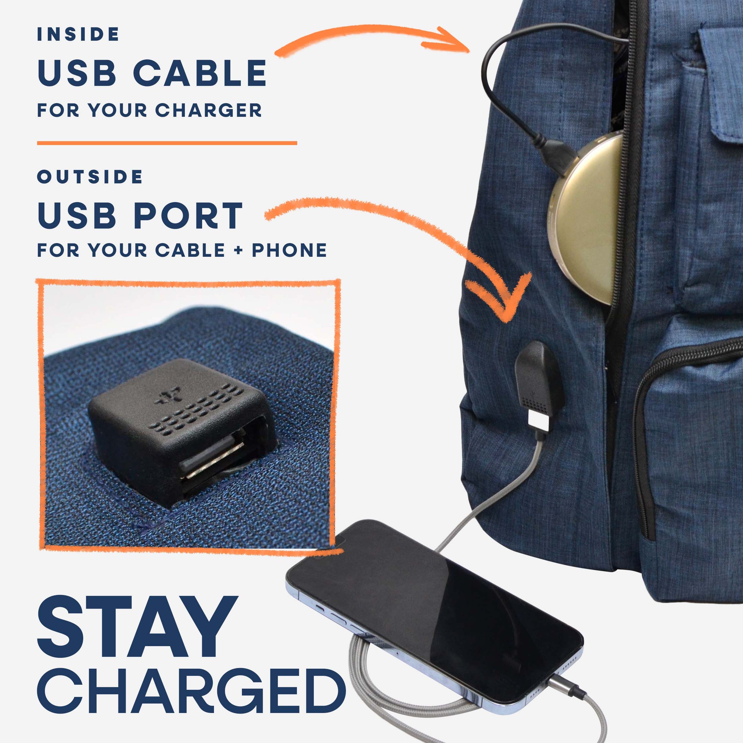 Nupouch Anti Theft Rucksack Soho Gray